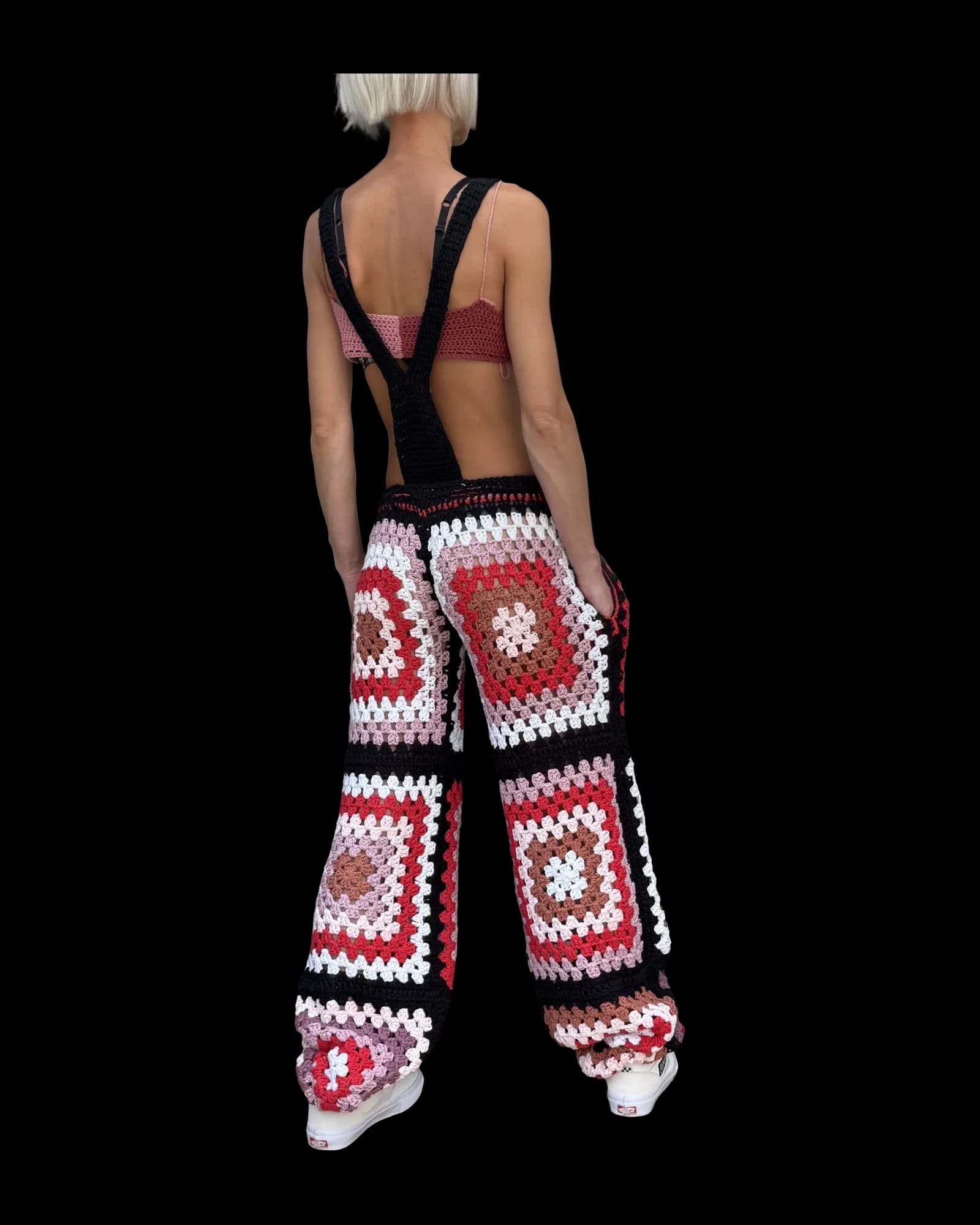 Granny Square Dungarees, photograph 8
