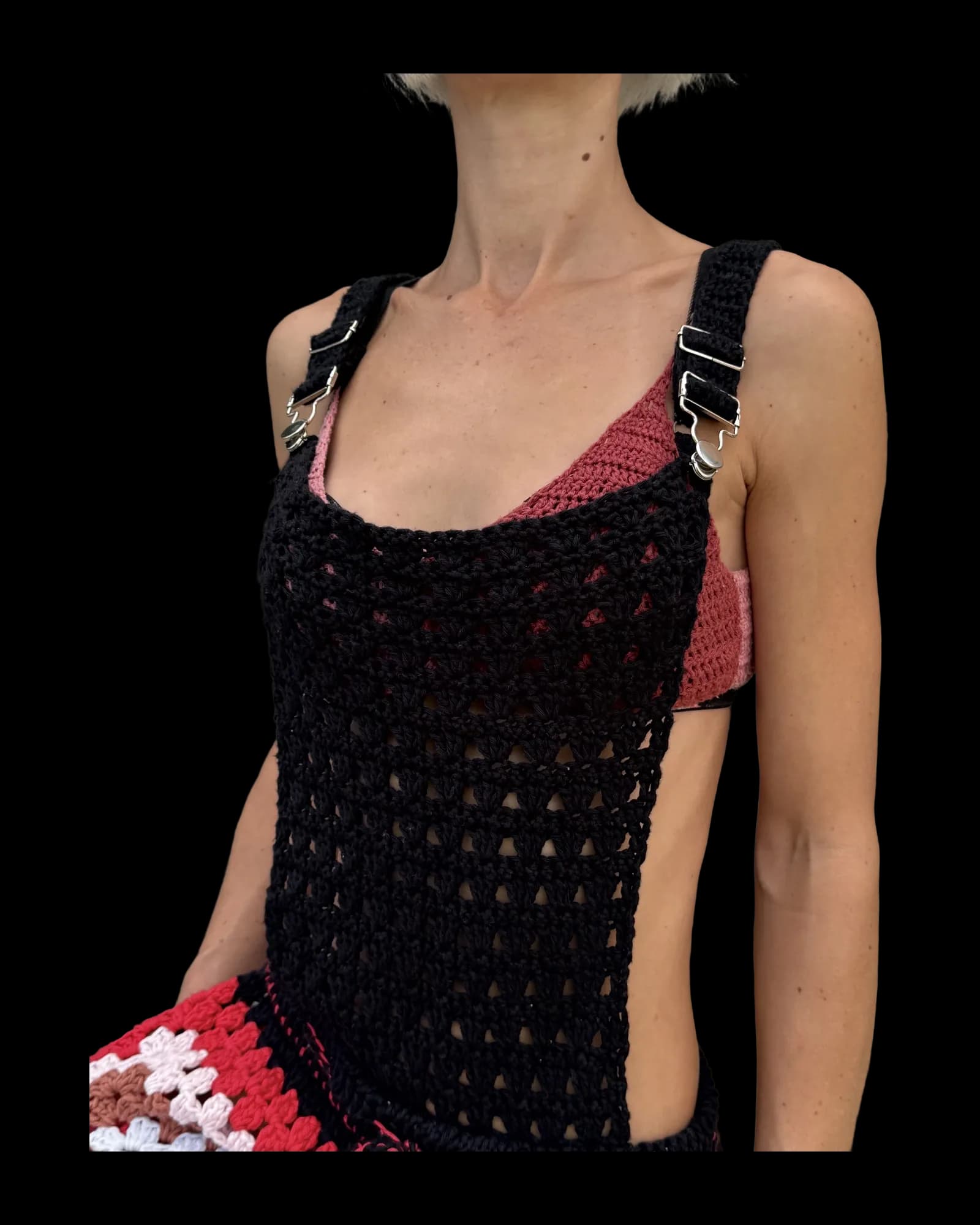 Granny Square Dungarees, photograph 7