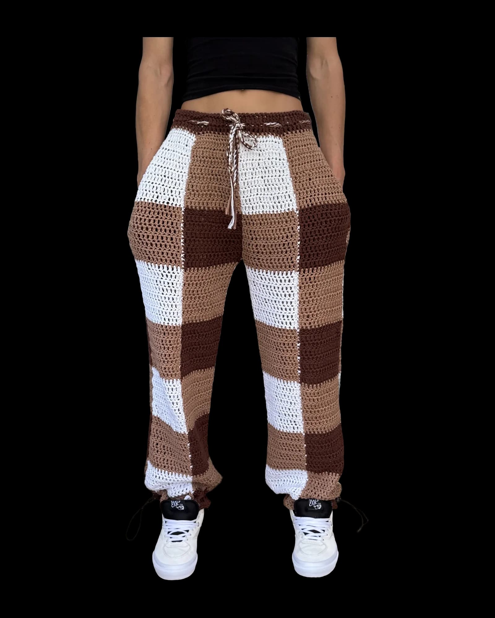 Brown Checkered